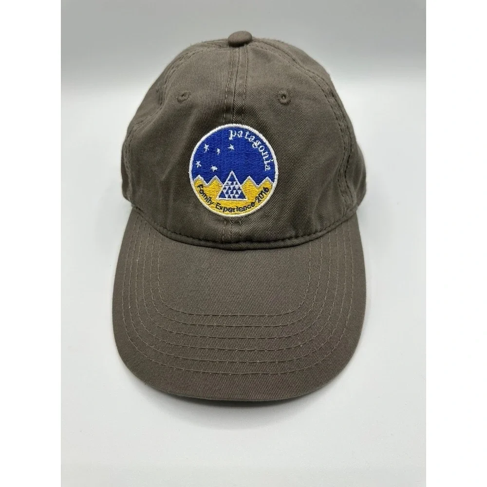 Rare Patagonia Family Experience Employee Exclusive Hat Brown Dad Cap 2016